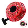 Garden Tool Recoil Starter Pull Plate Lawn Mower Parts Pull Cord Starter Engine Starter Kit Heavy Duty Replacement