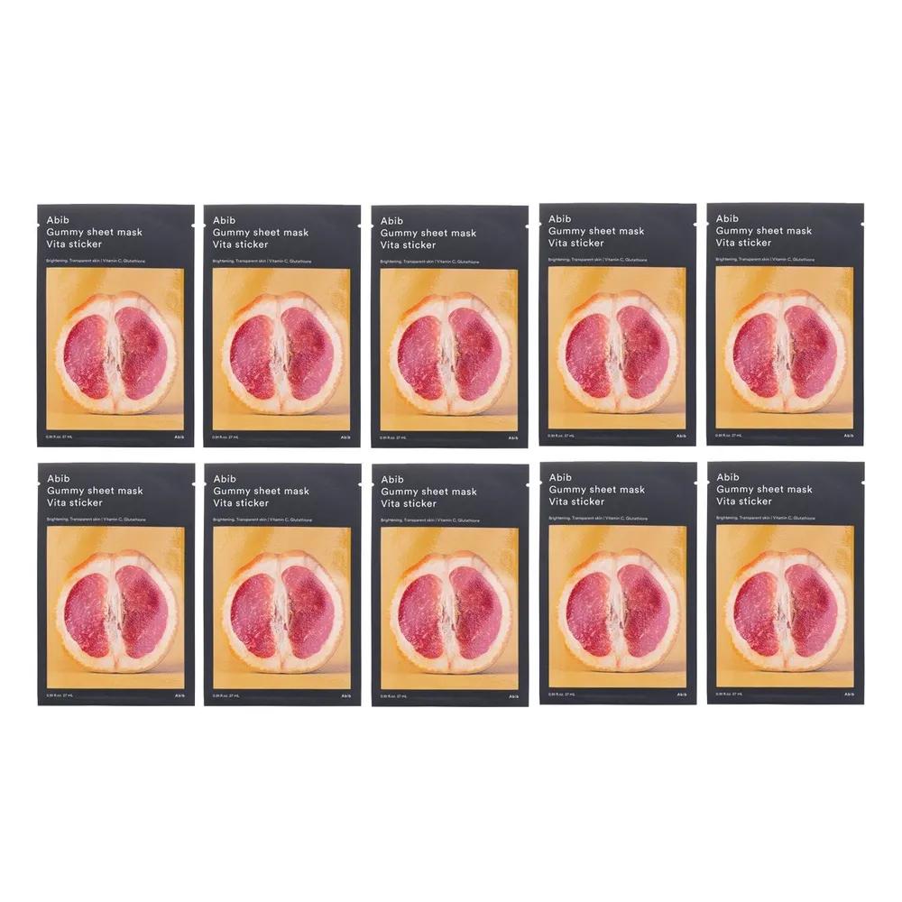 Vita Sticker Gummy Sheet Mask 27ml X 10pcs