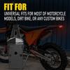 For Yamaha YZ 250 WRX 400 426 450 LED Rear Fender Brake Tail Light Dirt Off-Road