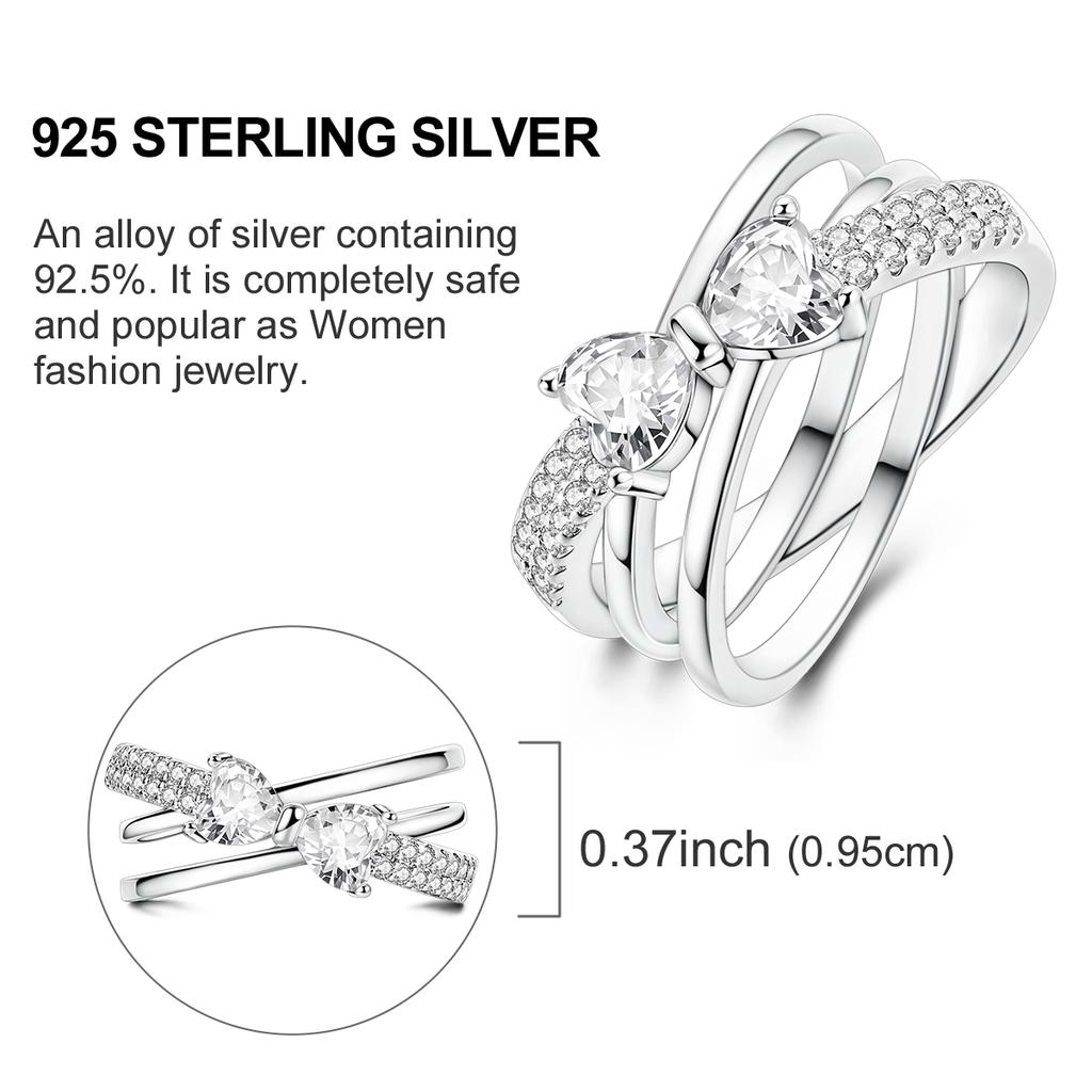 Latest In Genuine Copper Pink Bow Ring Design Simple Ring Zircon Bands Fashion Luxury For Women Party Anniversary Wedding Present Choice