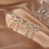 2024 New 925 Sterling Silver Bow Earrings: Light Luxury & High-End Feel