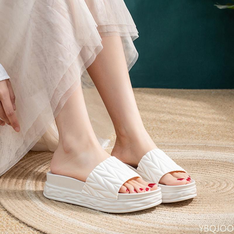 Fashion Fashionable Thick Soled Women's Outdoor Slippers New Summer Comfortable Non Slip Beach Casual Cool Slippers Platform Sandals