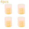 Orange Luminous Car Tire Valve Cap Night Glowing Decor Caps Dustproof Cover Wheel Nozzle Cap Auto Tyre Accessories