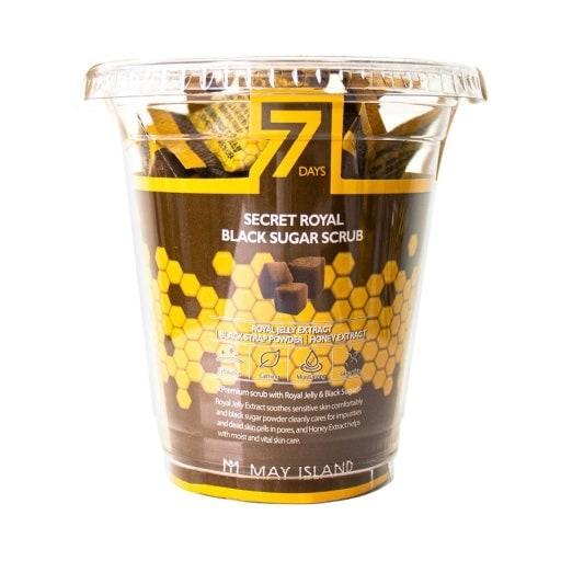 Mayisland 7 Days Secret Royal Black Sugar Scrub (5g*12ea)