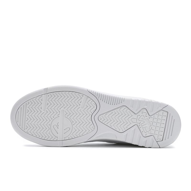 New FILA Targa Abrasion Resistant Low Top Skateboard Shoes Men's White F12M512210FWT