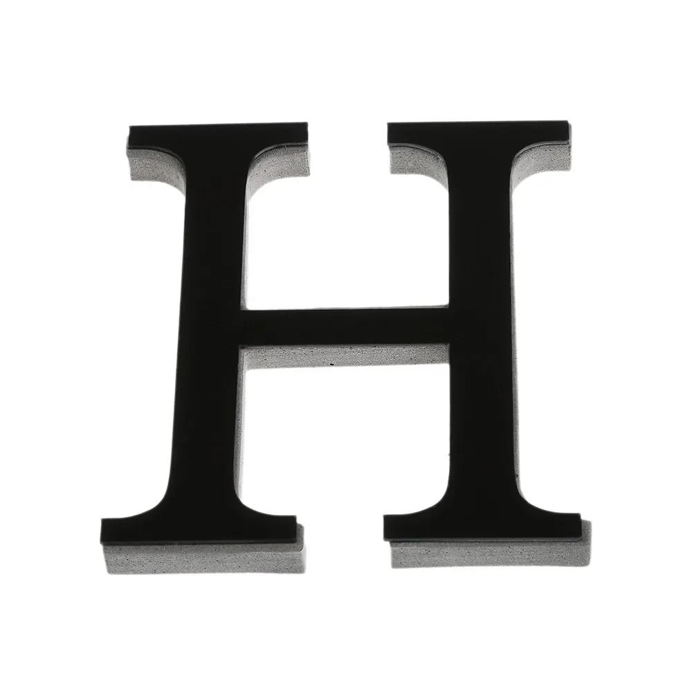 Pegatina de Pared de 26 Letras 3D DIY Espejo Acrílico Decalcomanías Decoración del Hogar Arte de Pared Mural para fiesta boda Navidad Arte de Pared Retro