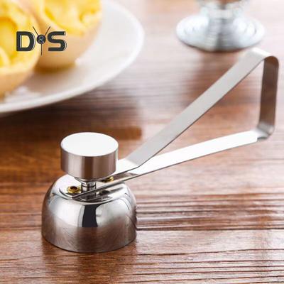 Egg Opener Stainless Steel Egg Topper for Soft Eggs Eggshell Opener Kitchen Eggshell Cracker for Removing Shells
