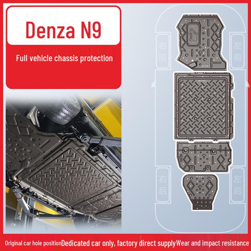Denza N9 Chassis Protection Plate 2025: Impact-Resistant Underbody Guard for New Energy Vehicles