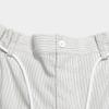 Fila Milano Series Loose Woven Striped Casual Shorts Women Shorts F11W625815F-GY