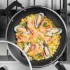 COOKER KING 316 Multi-Layer Steel Double Honeycomb Non-Stick Wok 32cm