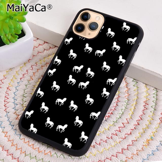 Horses Pattern Collage Phone Case For iPhone 17 Air 16 15 14 Plus 12 13 Pro Max Shell Cover Coque