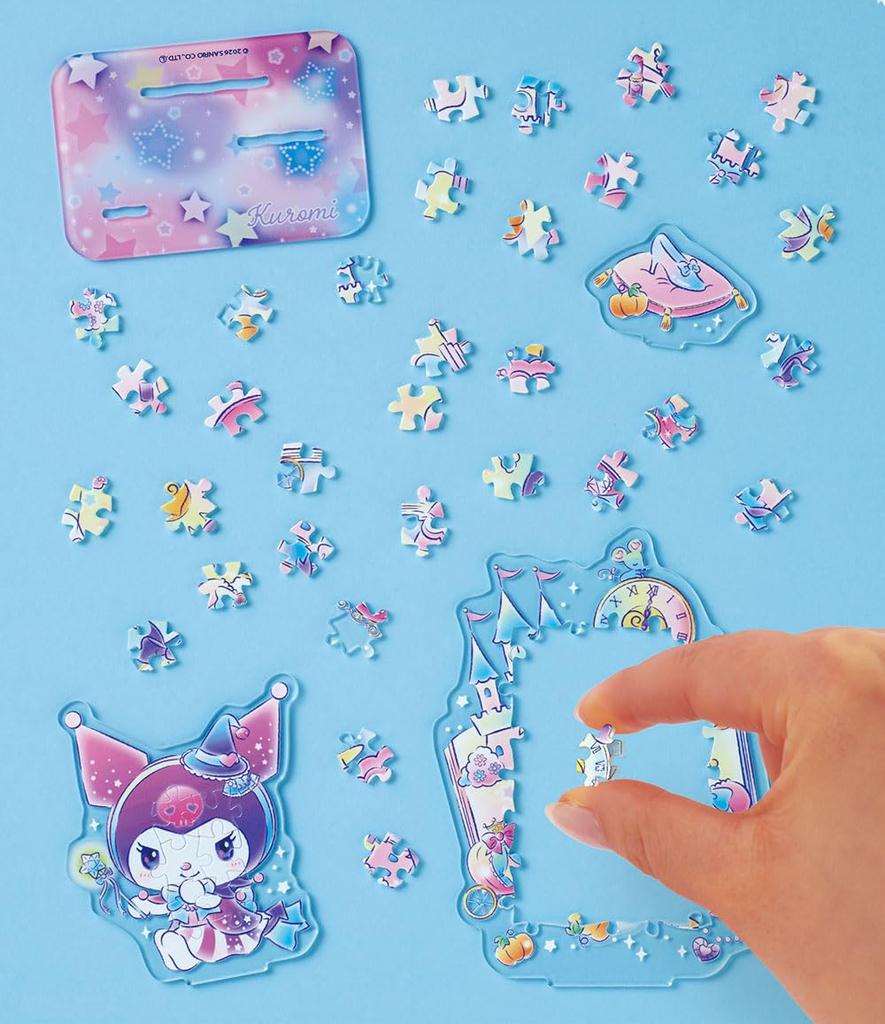 Puzzle X Acrylic Beverly 39 Pieces Acrylic Stand Pop Kuromi Fairy Tale [Jigsaw Stand]