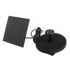 Solar Water Fountain Pump Outdoor Small Submersible Bird Bath Fountain Kit for Pond Garden Pool 120cm Lift