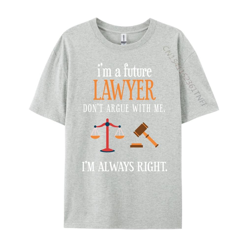 Funny Lawyer Future Law School Student Attorney Esq Vintage T Shirt Men Camisas De Hombre