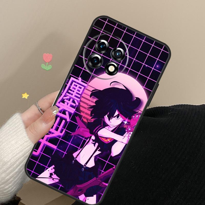 Vaporwave Glitch Anime Cover For OnePlus 12 13 11 12R 13R 9 10 Pro 8T 9RT 10T 10R Nord CE 4 2 3 Lite N20 N30 Case
