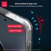 Für ZTE nubia Neo 5 GT Hülle XUNDD Hülle Transparente Rückseite Airbag Stoßfester Bumper Schutzhüllen