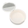 Retainer Box Professional Sealing Waterproof Safe Denture Case Braces Storage Box Mouth Guard Case with Mirror