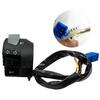Motorcycle Handlebar Switches for Yamaha 125 22mm Motorcycle Universal Handlebar Turn and Power Switch Assembly YBR125, 7/8" Switches, Horn, Signal,