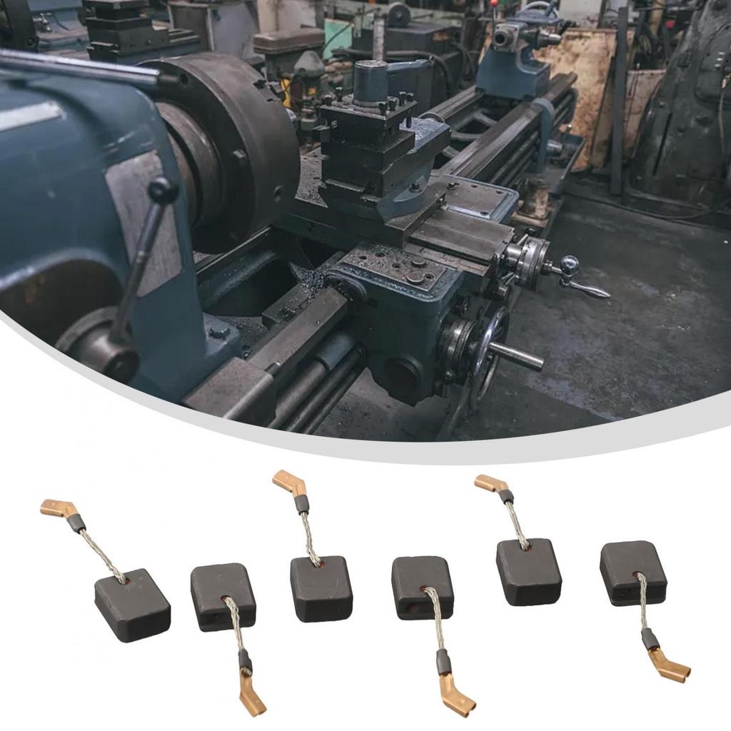 6PCS Carbon Brushes Coals For  N421362/DWE4217/DWE4238 Angle Grinder