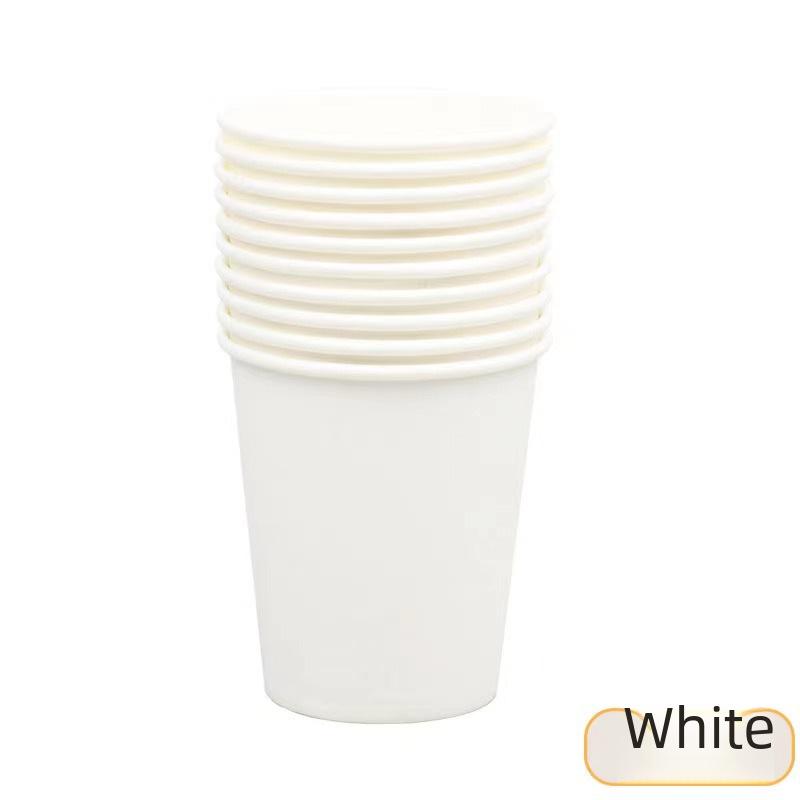 Pahare de Hârtie Colorate în Dungi pentru Decor de Petrecere și Celebrații