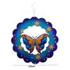 10 Stile 3D Dynamischer Rotierender Windspiel Metall 10cm Regenbogen Tunnel-Stil Windrad Bunter Libellen