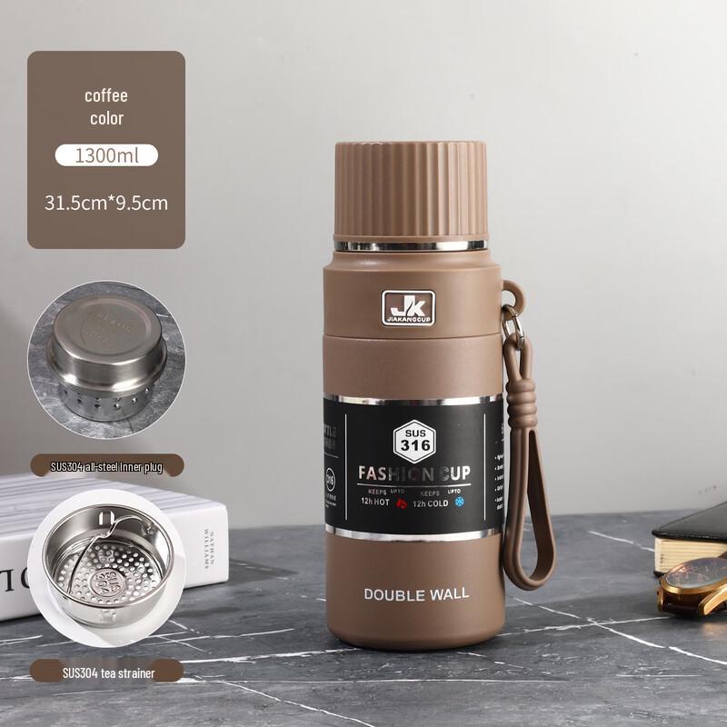 OLOEY 316 Stainless Steel Insulated Tea Infuser Water Bottle