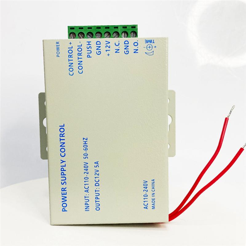 -A42U DC12V 5A Импульсный источник питания для системы контроля доступа к двери AC 110-240V Для электронного замка, системы контроля доступа по лицу