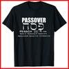 Passover Black Cotton T-Shirt Unisex T-Shirt