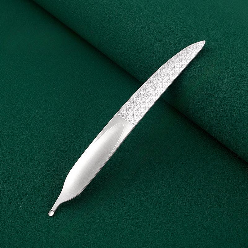 Xiaomi Stainless Steel Nail Files Double-Sided Mini Manicure & Pedicure Tool for Smooth Nails Ideal for Home or Salon Use