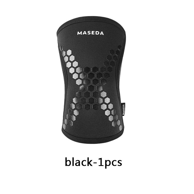 1Pcs  Knee Sleeve Compression Knee Braces For Cross Training Weightlifting Powerlifting Squats Basketball - Supportive Knee Gear