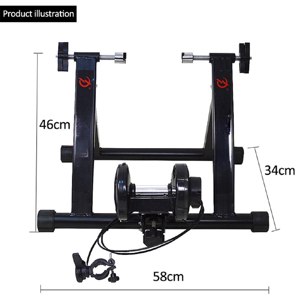 Indoor Exercise Bicycle Trainer 7 Levels Home Bike Trainer MTB Road Bike Cycling Training Roller Bicycle Rack Holder Stand