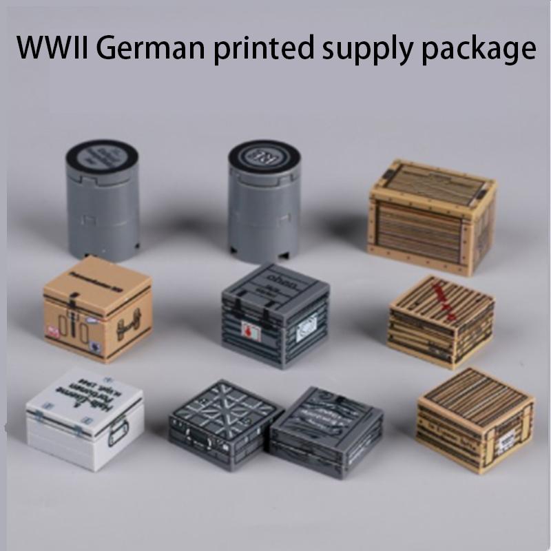 Military Soldier Building Block Figure British US Snow Camouflage Troop MP40 M1A1 Motorcycle Accessories Toys Gift Brick Z02
