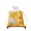 Jewelry Drawstring Bag Brocade Portable Colorful Chinese Style Jewellery Storage Pouch Pocket Accessories with Tassel