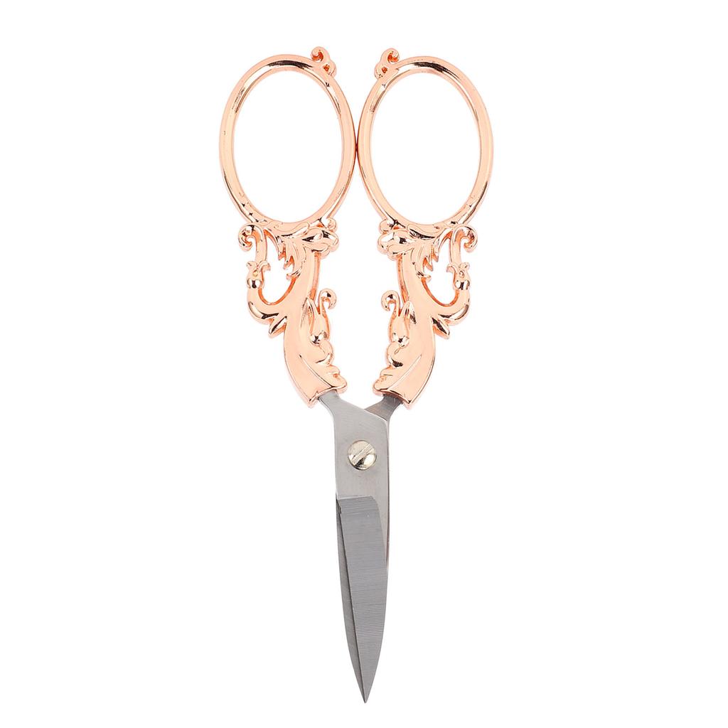 Sewing Embroidery Scissors Multifunctional Vintage European Stainless Steel Stitch Scissors