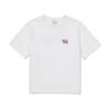 [Snowpeak] [snowpeak I BT21] Women's Semi-Crop Short-Sleeve T-shirt White (S26MWFTS91)