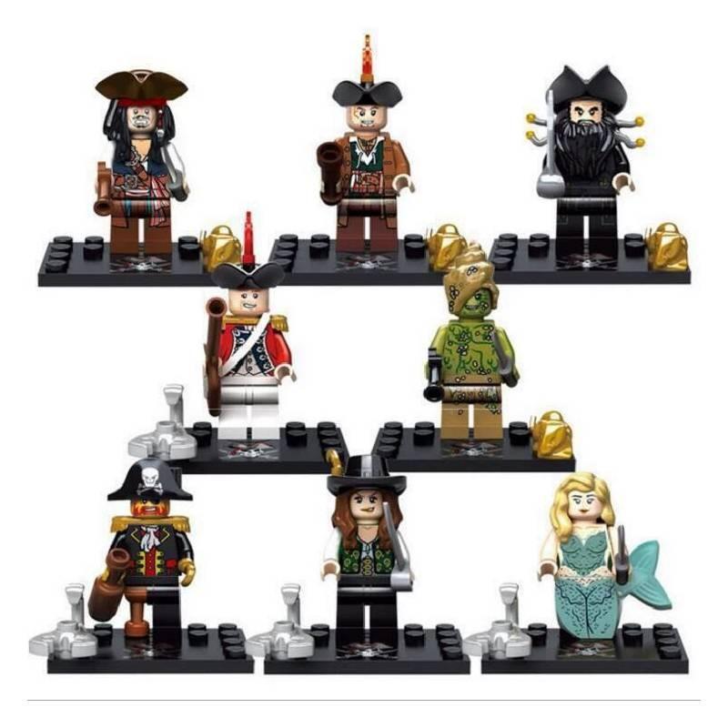 Pirates Of The Caribbean Building Blocks Toy Set For Kids Ages 7 To 14