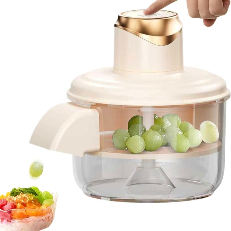 Rechargeable Grape Peeling Machine Electric Automatic Fruit Peeler With Stainless Steel Blade Household Appliance