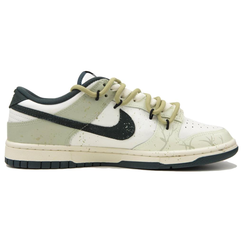 Nike Dunk Summer Jasmine, May You Never Be Apart Slip Resistant Cushioning Low top Skateboard Shoes Unisex White Green FQ8080-133(Team241-)