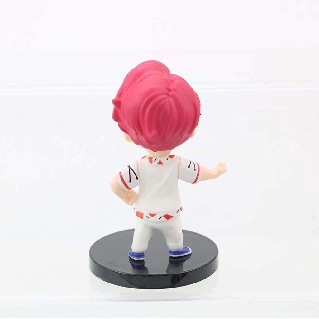 7 STÜCKE BTS Figuren BTS Mini Puppe Deluxe Figuren Spielset FRingure Figurenset (VERSION 1)