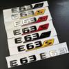 Geeignet für ABS Schwarz Auto Buchstabe E63 E63S Logo Logo Aufkleber Auto Gepäck Abzeichen Aufkleber Mercedes Benz E63 E63S W213 Zubehör