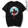 Casual Tops Japan Anime Tokyo Ghoul Funimation Kaneki Ken Cartoon Loose T Shirt Harajuku Punk Cool