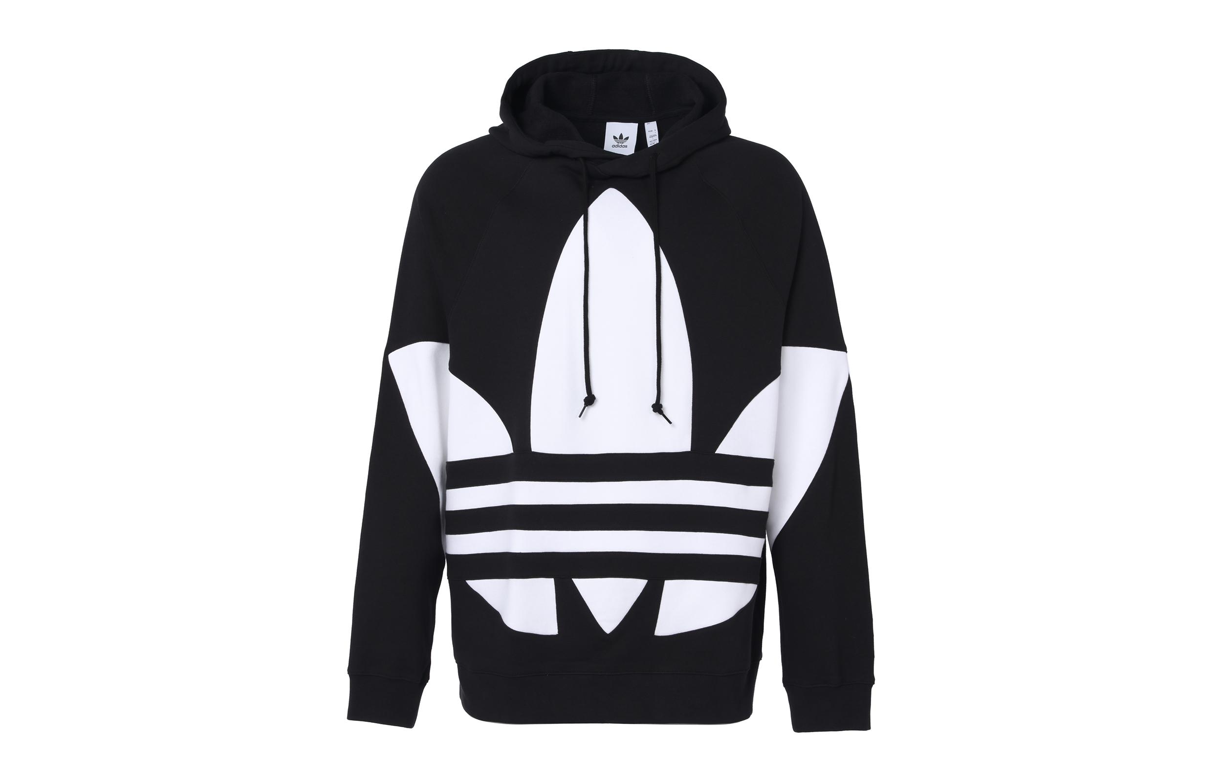 Adidas Big Trifoil Pullover Hoodie FM9908 M