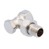 Combi 2 Return Valve, DN15 - 1/2", Angle, Nickel-plated