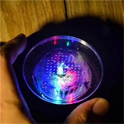 

Светодиодная полоса Светящаяся подставка под стаканы и круглая 7-цветная подставка под стакан KTV Световая база Гравитация Без батареи Барная посуда without battery