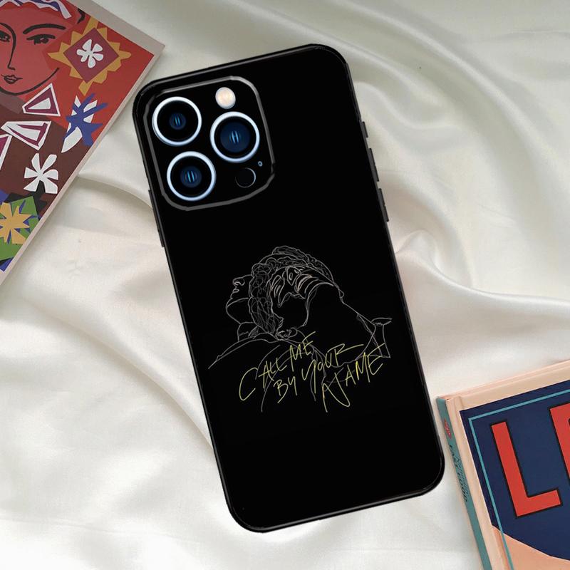 Call Me By Your Name Elios Faces Phone Case For iPhone 16 15 14 13 12 11 17 Pro Max 15 16 Plus 12 Mini 16e 17 Air Funda Cover