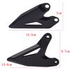 [HRuizq] Foot Peg Heel Plate Guard Protector Foot Peg Fits Kawasaki Ninja 400 Z400