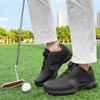 Professionelle Golfschuhe Herren Extra Groß Bequem, Modisch, Schnellverschluss, Anti-Rutsch-Spikes Golfschuh Größen 39-49