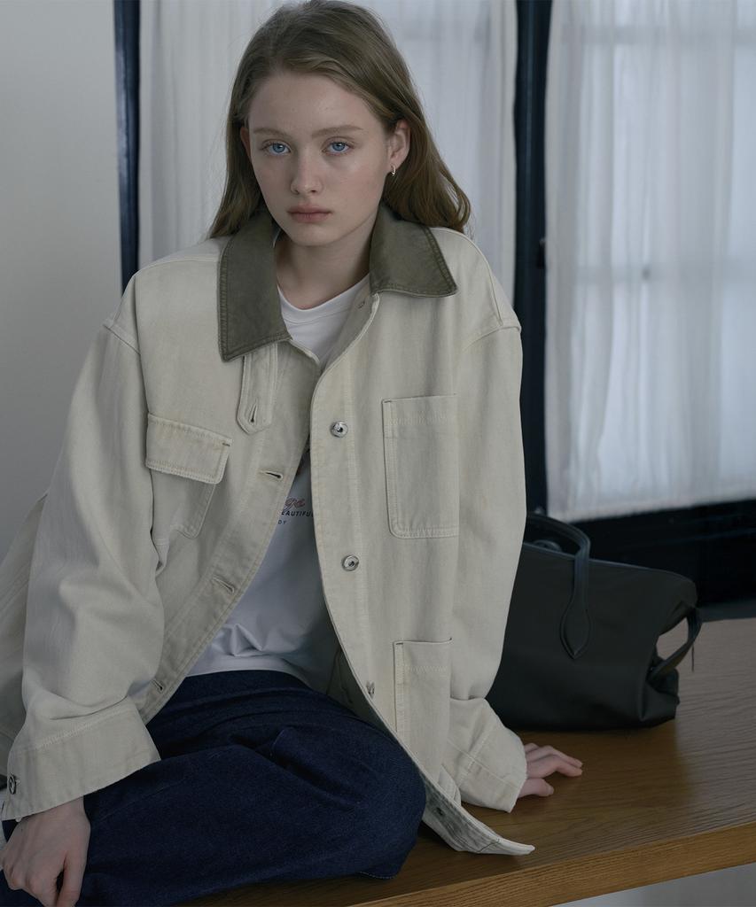 Jucyjudy Overdyed Field Jacket J1Jk020A