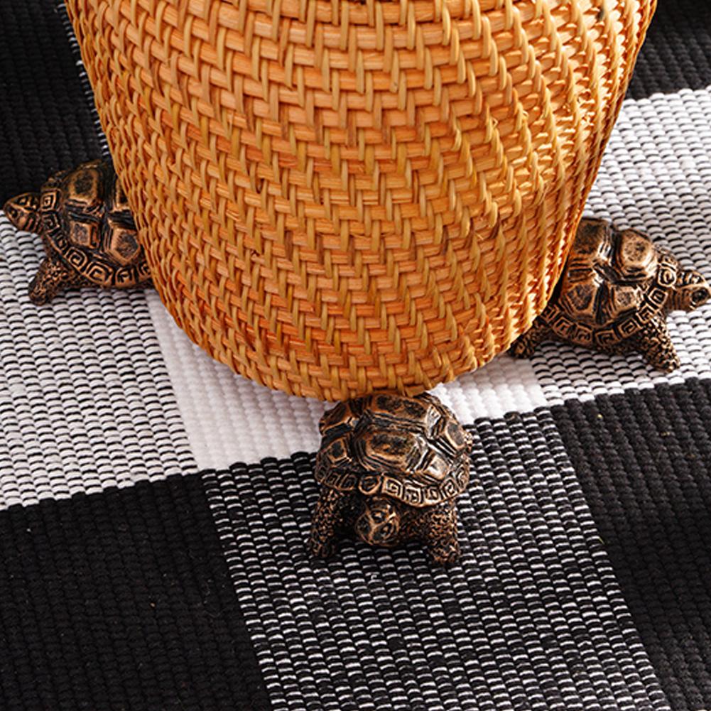 Plant Pot Feet Set of 3, Tortoise/Dog/Frog/Cat Resin Craft Pot Decorative Feet, Small 5.5cm Animal Statue Pot Base Planter Riser