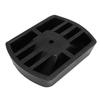 Jack Caster Chock Stabilizer Heavy Duty Rubber Single Wheel Dock Stopper for 6 Inch Trailer Wheel